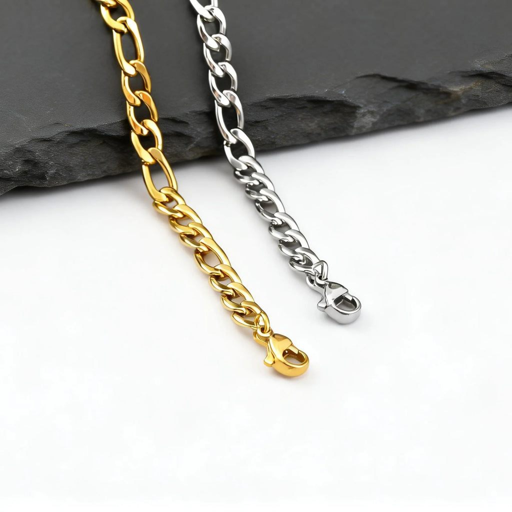 Figaro Chain Bracelet 5.5mm — Stainless Steel