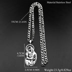 Jesus Cross Gold Pendant Necklace