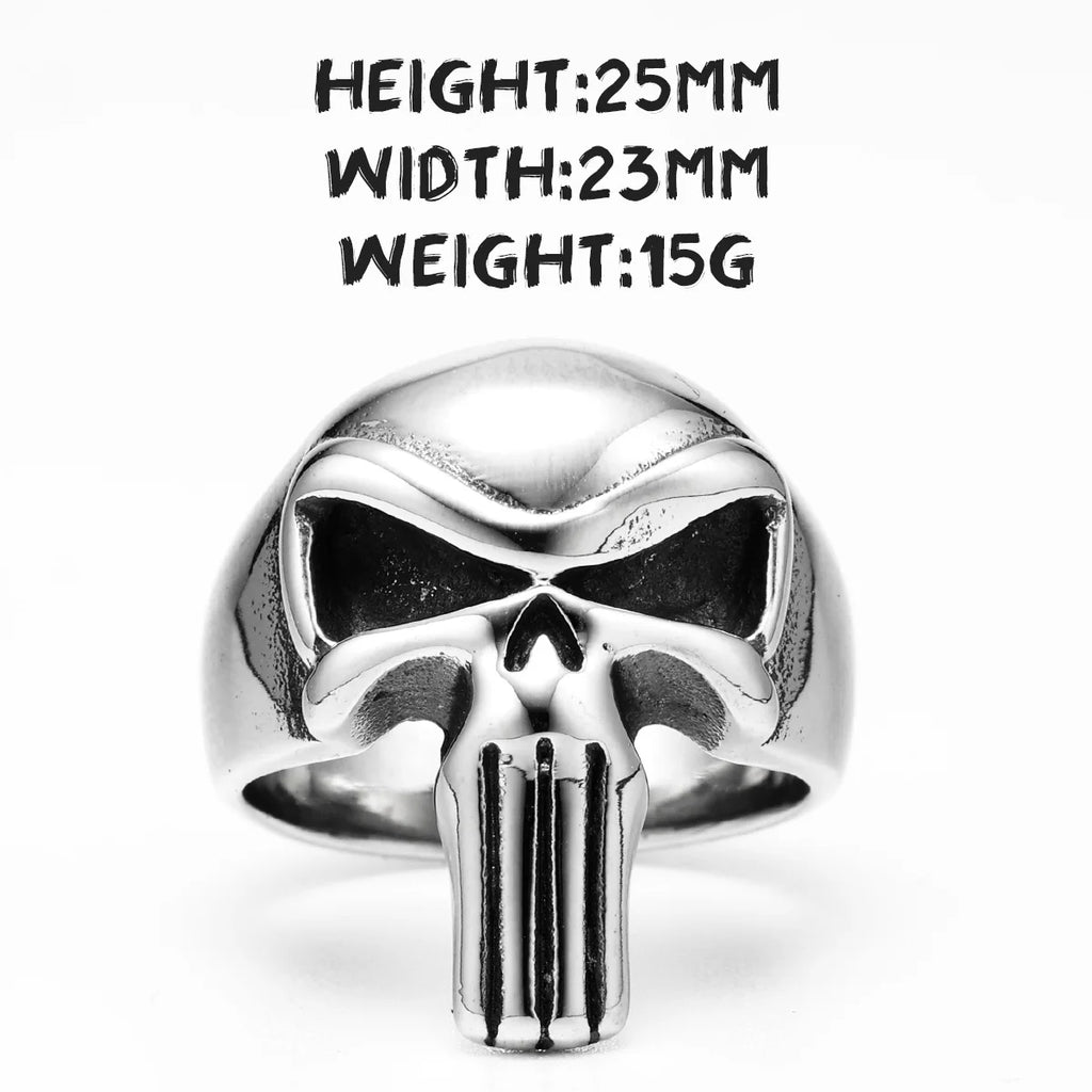 Movie Skull Ring — Stainless Steel