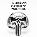 Movie Skull Ring — Stainless Steel