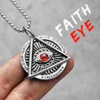 Star of David Pendant — Stainless Steel