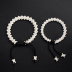 Snake Bone Beads Bracelet 5-8mm — Collectible String, Statement