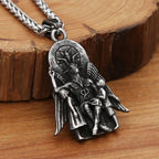 Anubis Stainless Steel Pendant Necklace