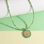 Hip Hop Iced Out San Benito San Benito Holy Medal Pendant Jesus Necklace Religious Amulet Jewelry for Men and Women