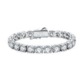Iced Out Tennis Bracelet 6.5mm — 925 Silver