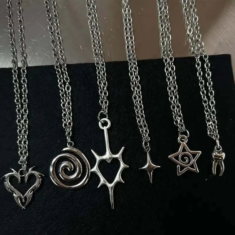 Heart Silver Pendant Necklace