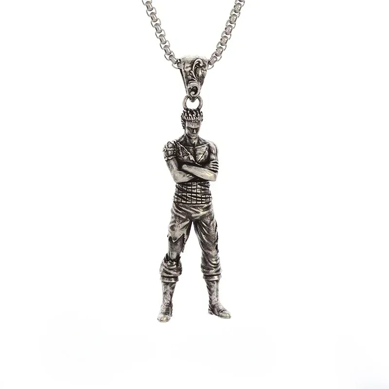 Fashion Anime Sexy Double Ponytail Lolita Pendant Goddess Necklace Men and Women Charm Temptation Cool Jewelry