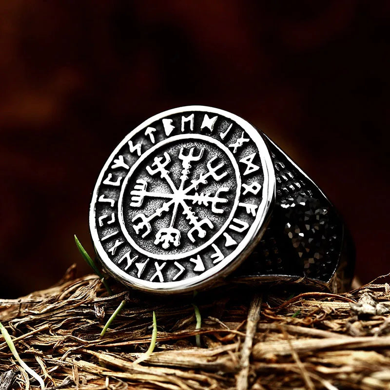Fashion Viking Rune Pattern Bear claw Celtic knot Ring Stainless Steel Mens Punk Jewelry BR8-739