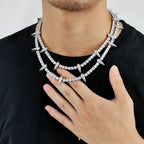 Iced Out Black Tennis Necklace 5MM
