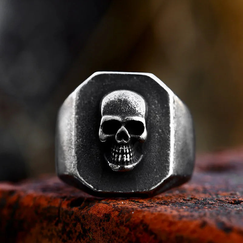 Multi Style Gothic Skull Rings Stainless Steel Fashion Personality Hip-hop Men Ring Biker Party Charm Jewelry Gift