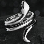 New Design Skull Crow Skull Ring Woodpecker Bird Men's Ring Punk Stylish Jewelry