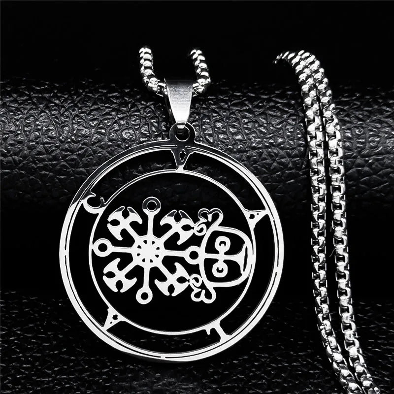 Lilith Demon Seal Necklace — Silver