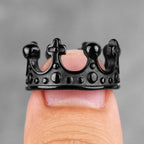 Crown Ring — Stainless Steel