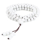 108 Black Lava Onyx Stone Beaded Prayer Bracelet & Necklace For Men Women 6mm Natural Stone Bracelet Charm Jewelry Gift