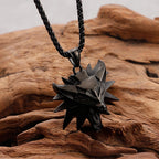 Vintage Punk Wolf Head Pendant Necklace For Men Boys Hip Hop Biker Jewelry Geralt of Rivia Slavic Viking Necklaces