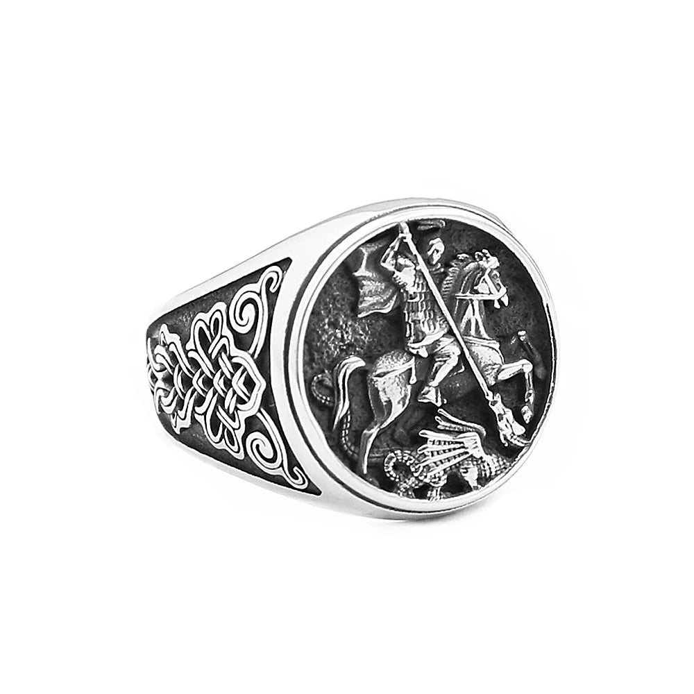 Korean Version Of Simple Ring Men Women Punk Hip Hop Stainless Steel Biker Men Ring Fashion Simple Jewelry Gift Wholesale