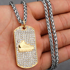 Minimal Pendant Necklace — Stainless Steel