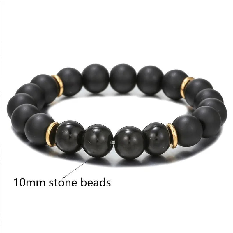Creative Universe Solar System Bead Bracelet For Men Women Yoga Round Stone Crystal Couple Wristband Friendship Gift Jewelry