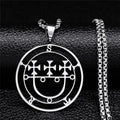 Sigil de Lucifer Baphomet Necklace — SS
