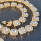 Tennis Chain Necklace Stainless Steel 7/10/12MM