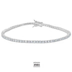 Moissanite Tennis Bracelet 2mm — Gold