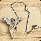 Iced Out Phoenix Black Pendant Necklace