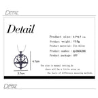 LaVeyan Baphomet Sigil Pendant Necklace — Inverted Pentagram