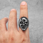 Gothic Statement Ring — Stainless Steel