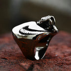 Vintage Snake Ring — Stainless Steel