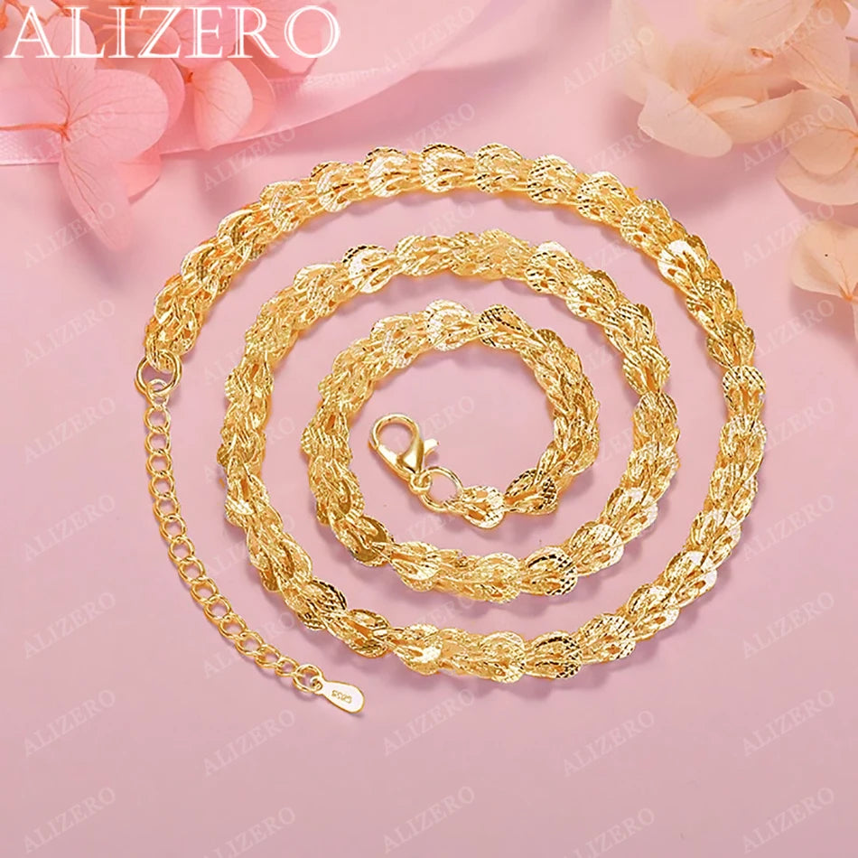 Phoenix Gold Pendant Necklace 6mm