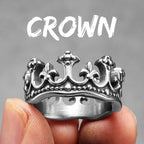 Crown Ring — Stainless Steel