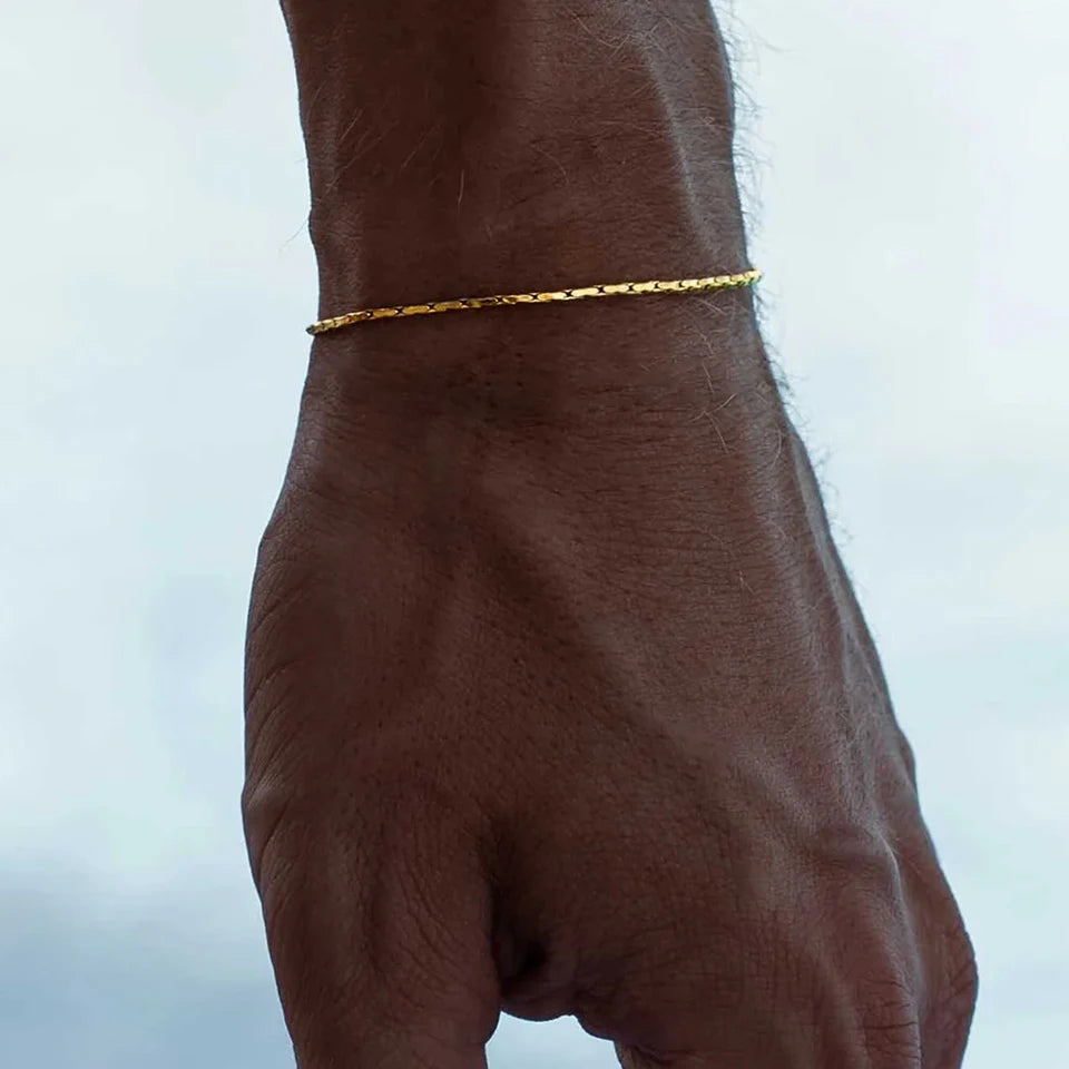 Cuban Chain Bracelet — Gold