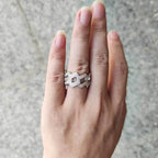Iced Out Cuban Ring Stainless Steel 14MM
