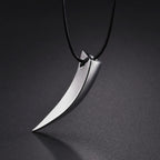 Wolf Stainless Steel Pendant Necklace