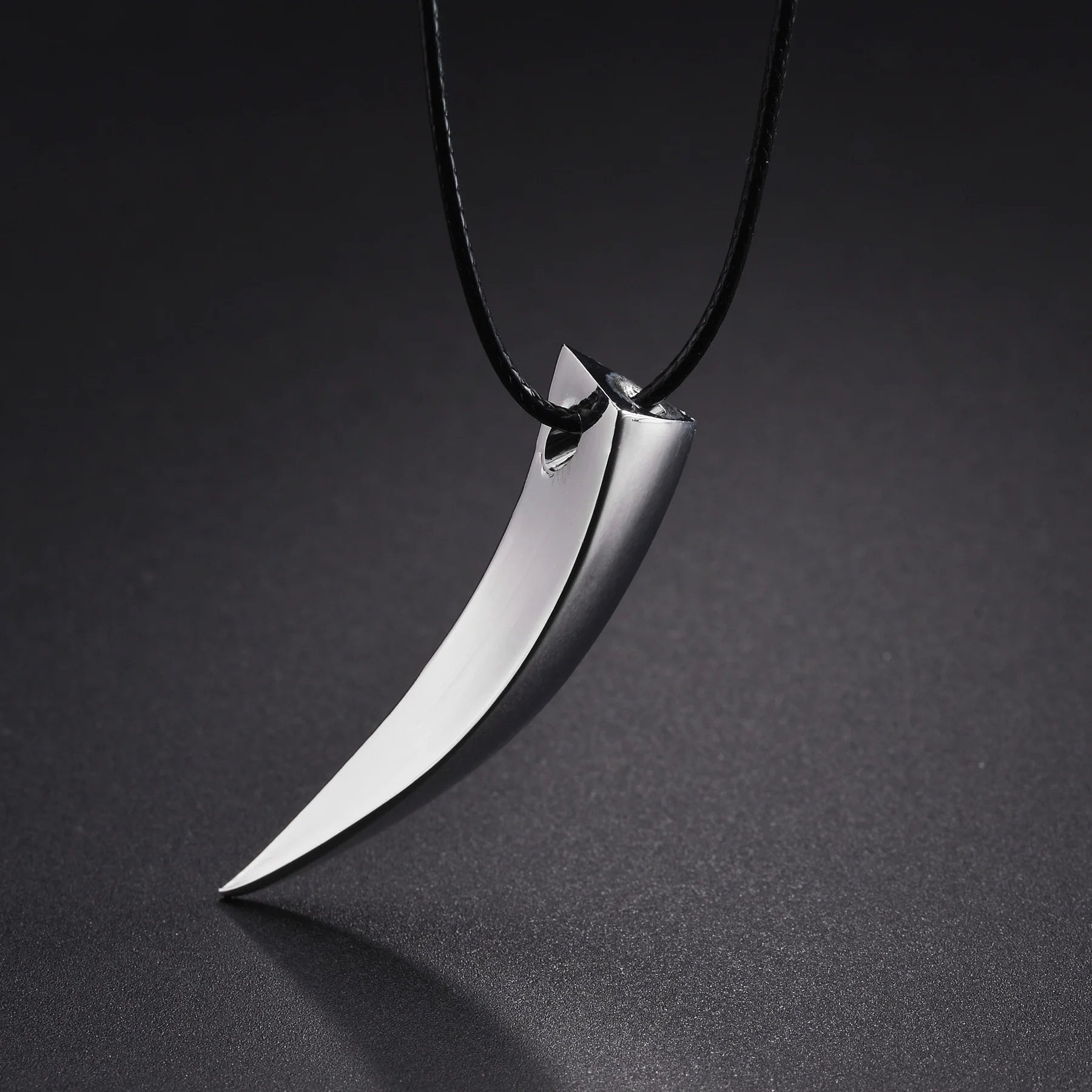 Wolf Stainless Steel Pendant Necklace