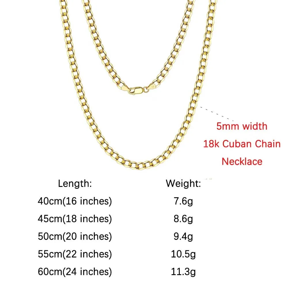 ORSA JEWELS Genuine 925 Sterling Silver Paperclip Chopin Rope Cuban Figaro Box Cable Chain Necklace Simple Basic Chain