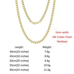 ORSA JEWELS Genuine 925 Sterling Silver Paperclip Chopin Rope Cuban Figaro Box Cable Chain Necklace Simple Basic Chain