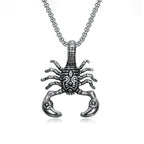 Scorpion Pendant Necklace — 316L Stainless Steel