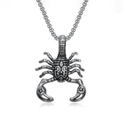 Scorpion Pendant Necklace — 316L Stainless Steel