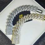 Iced Out Cuban Chain Stainless Steel 26MM 6-Row