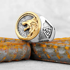 Ring Viking Wolf Stainless Steel