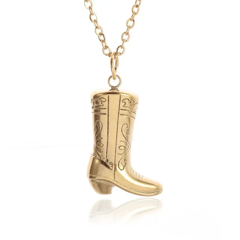 Orthodox Cross Stainless Steel Pendant Necklace