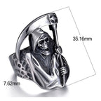 Death Skull Ring — Gothic Punk