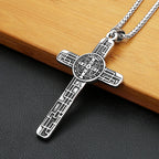 Jesus Cross Pendant — Stainless Steel