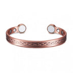 High Quality Copper Engraved Totem Magnetic Adjustable Bracelet for Men Women Joint Protection Pain Relief Biomagnetic