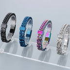 Waterproof Bracelet for Men 316L Stainless Steel Double Layer Link Chain Men's Bracelets Jewelry Accessories His