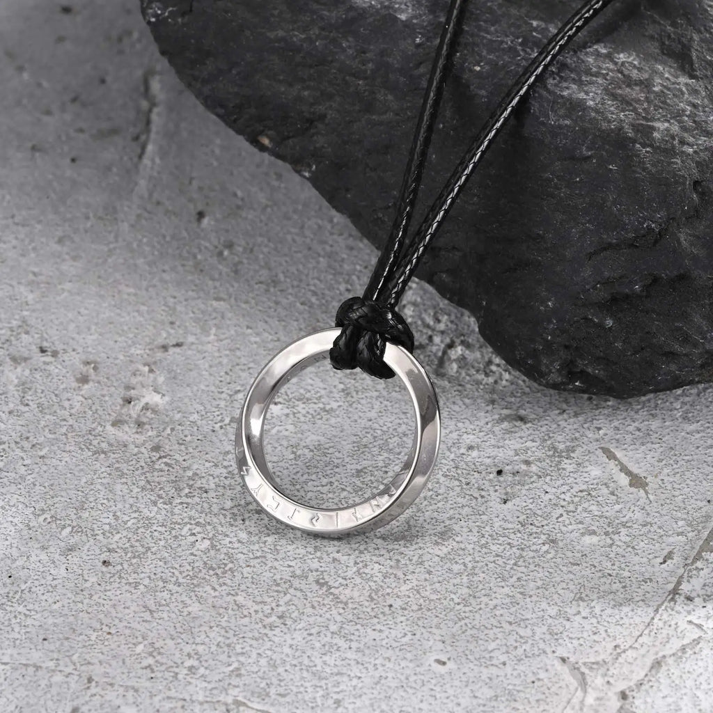 Norse Viking Mobius Pendant — Stainless