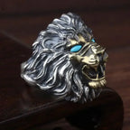Retro Domineering Ethnic Style Fire-Breathing Dragon Ring Men\\\\\'s Charm Open Ring Punk Motorcycle Rider Jewelry Accessories