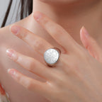 Tetragrammaton Pentacle Signet Ring — Stainless Steel