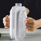 Portable 2-in-1 Folding Ice Maker Water Bottle Creative Ice Cube Mold Kitchen Bar Gadgets Ice Hockey Lattice Making